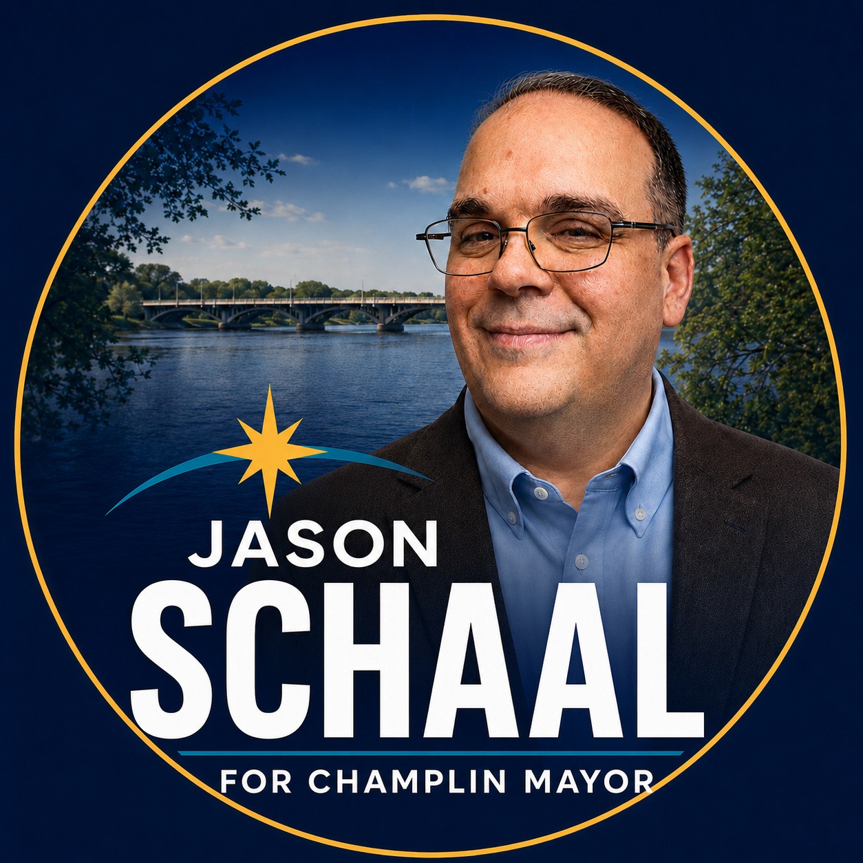 Jason Schaal, candidate for Mayor of Champlin